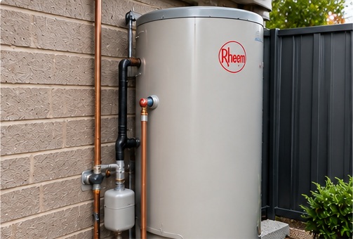 Illustrative example of hot water services